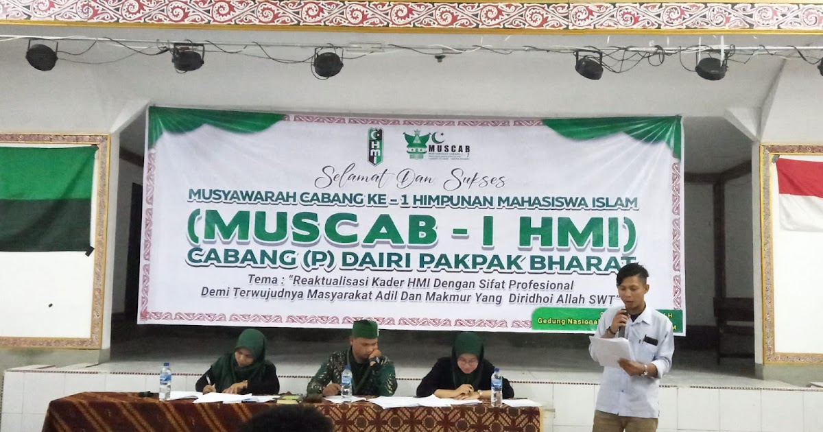 HMI pemkot cibinong Gelar Musyawarah Cabang